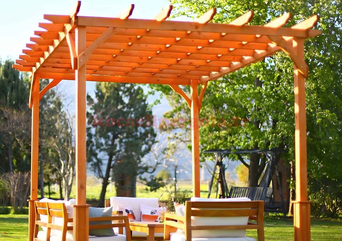 Ahşap Pergola Sistemleri 12