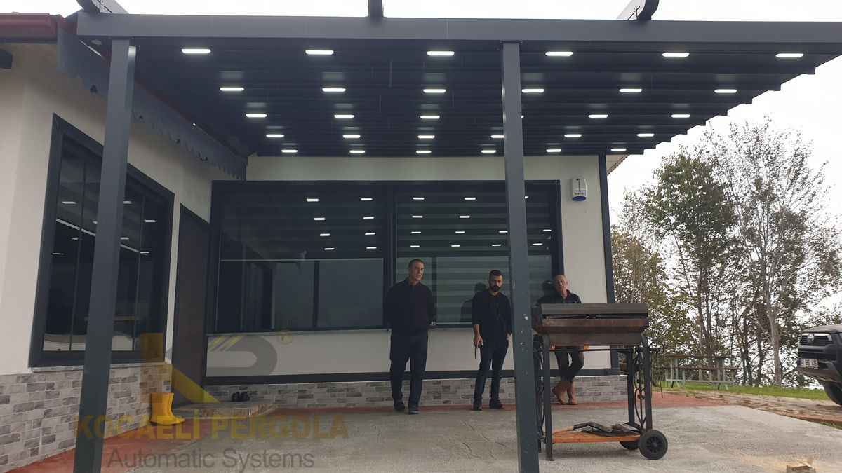 Kartepe Arslanbey Özel Üretim Otomatik Pergola 3