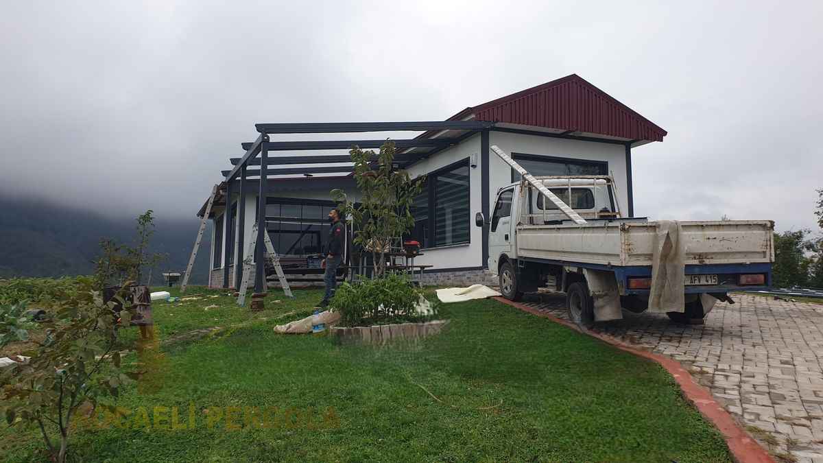 Kartepe Arslanbey Özel Üretim Otomatik Pergola 8