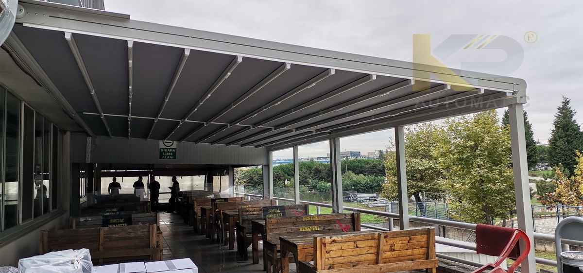 Gebze Fabrika İçin Geniş Alanlı Teknolojik Pergola Çözümü