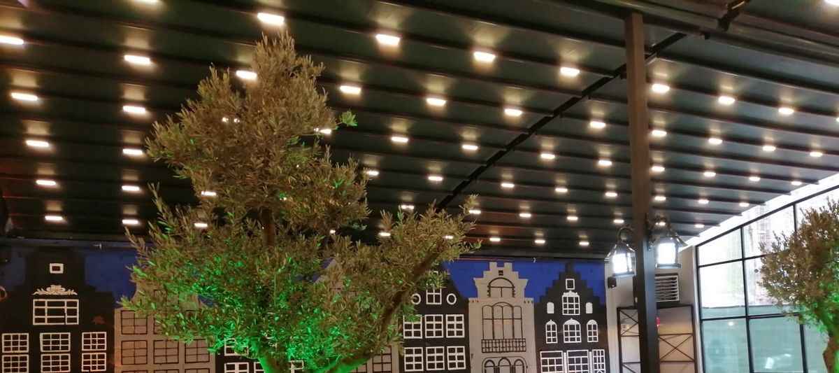 Kocaeli İzmit Big Mammas Cafe Askılı Oval Pergola 10